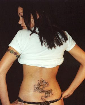 dragon tattoo for girl