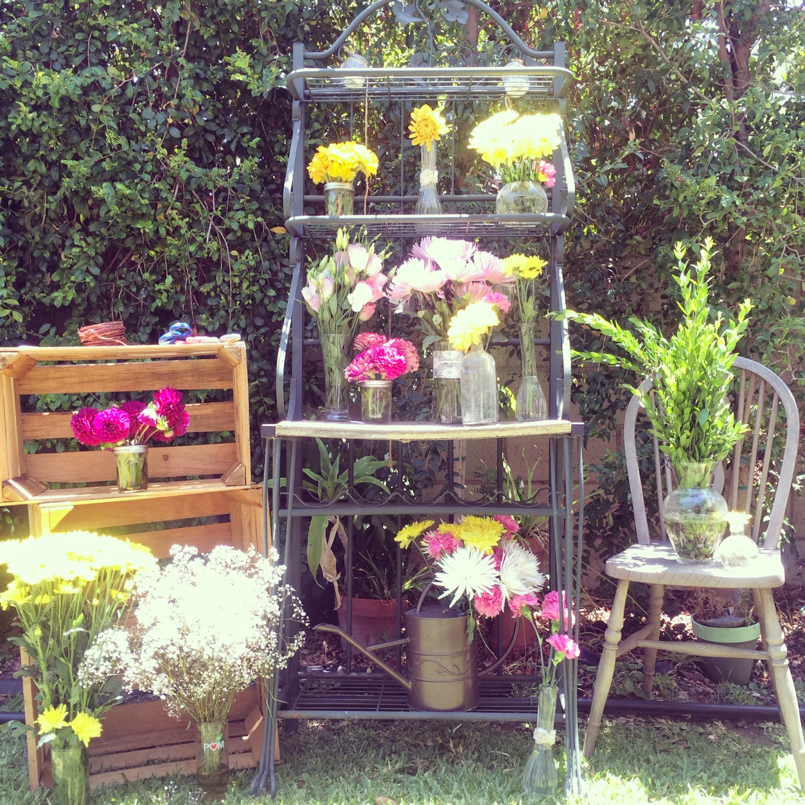 flower child baby shower