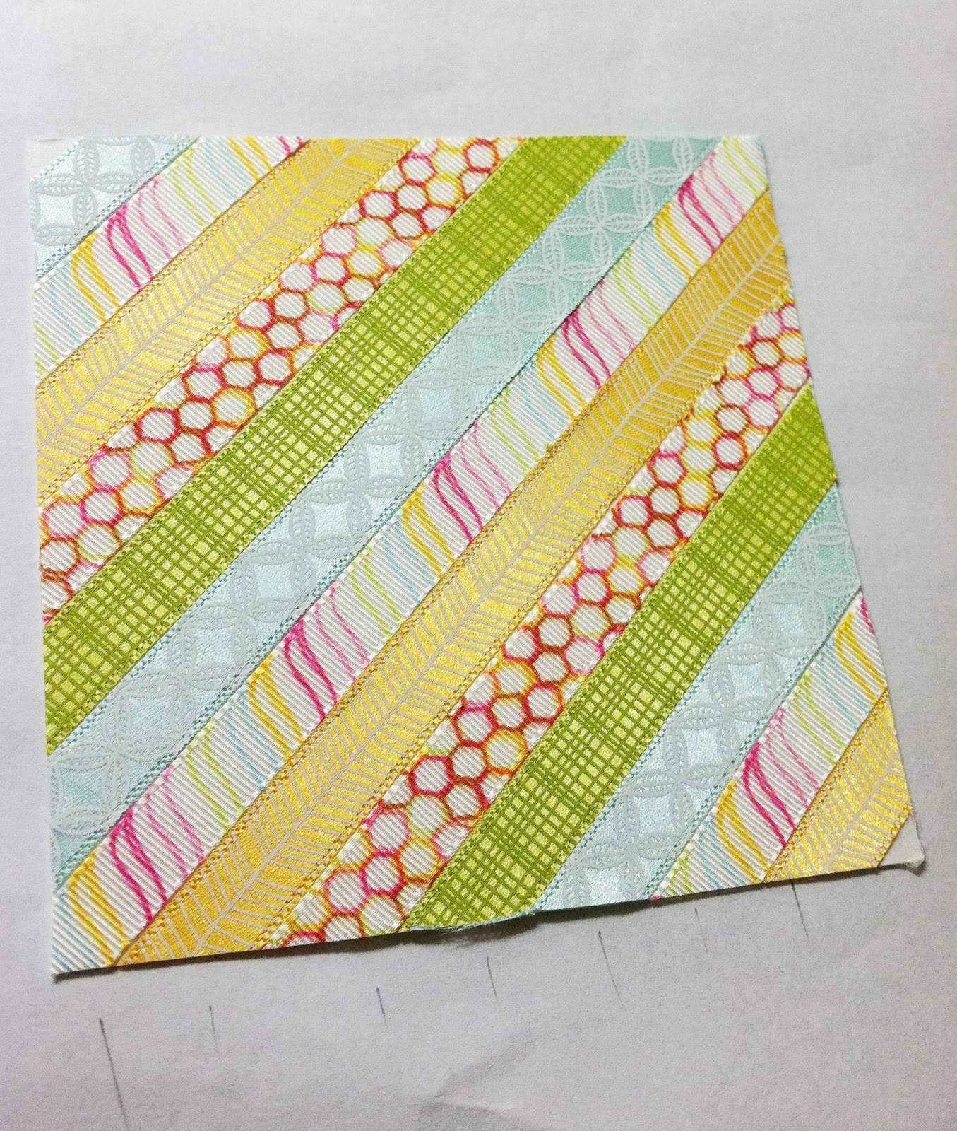 Awesomeness of Crafting Chevron Pattern using Ribbons