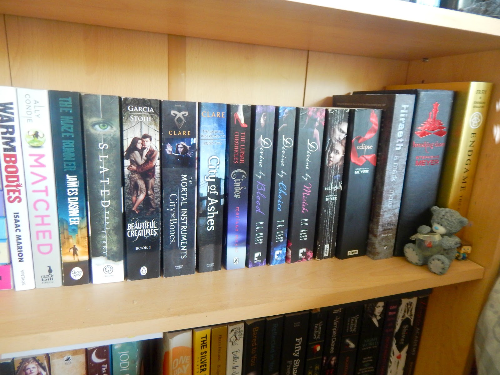 Bookshelf Tour 2015 what lauren did today