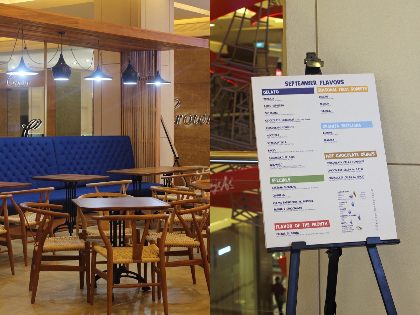 GROM Gelato, Pacific Place Jakarta