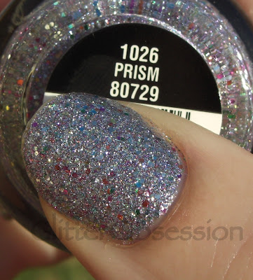 China Glaze Prism, china glaze prism swatch, china glaze prism nail, china glaze prism nail swatch, china glaze prism manicure, china glaze prismatic chroma glitters swatch