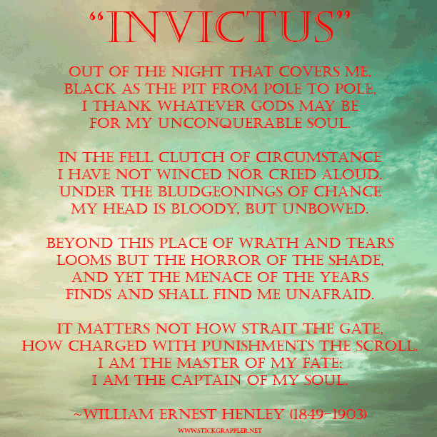 what is the meaning of the poem invictus