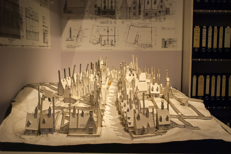 Harry Potter Studios, Engalnd Architecutre model set model of Harry Potter Studios, Engalnd