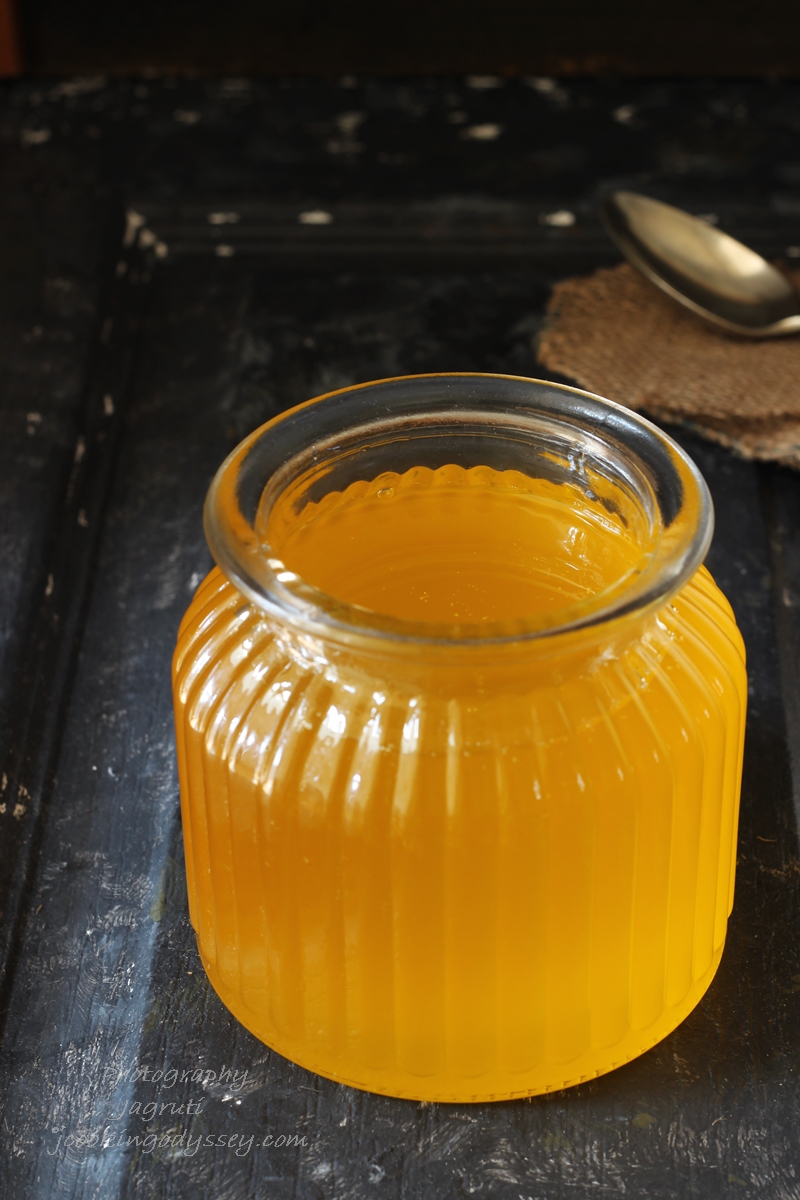 How to make homemade ghee using unsalted butter J Cooking Odyssey