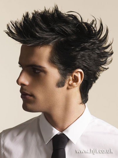 black hair styles for men