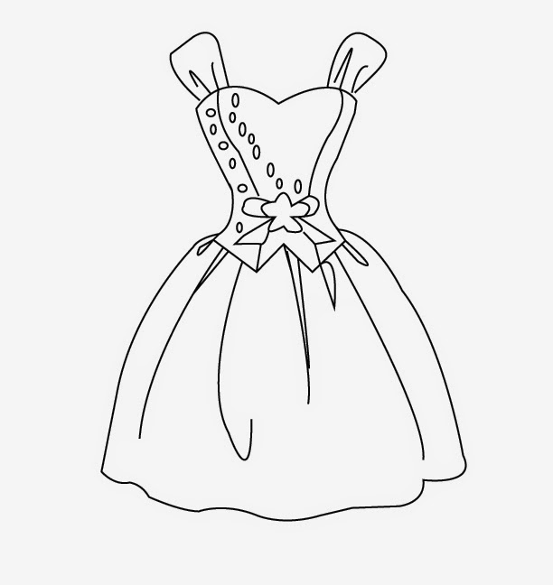 Design Your Own Dress Pages Coloring Pages