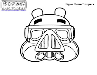 Angry Birds Coloring Pages - Pigs Angry Birds Coloring Pages - Pigs