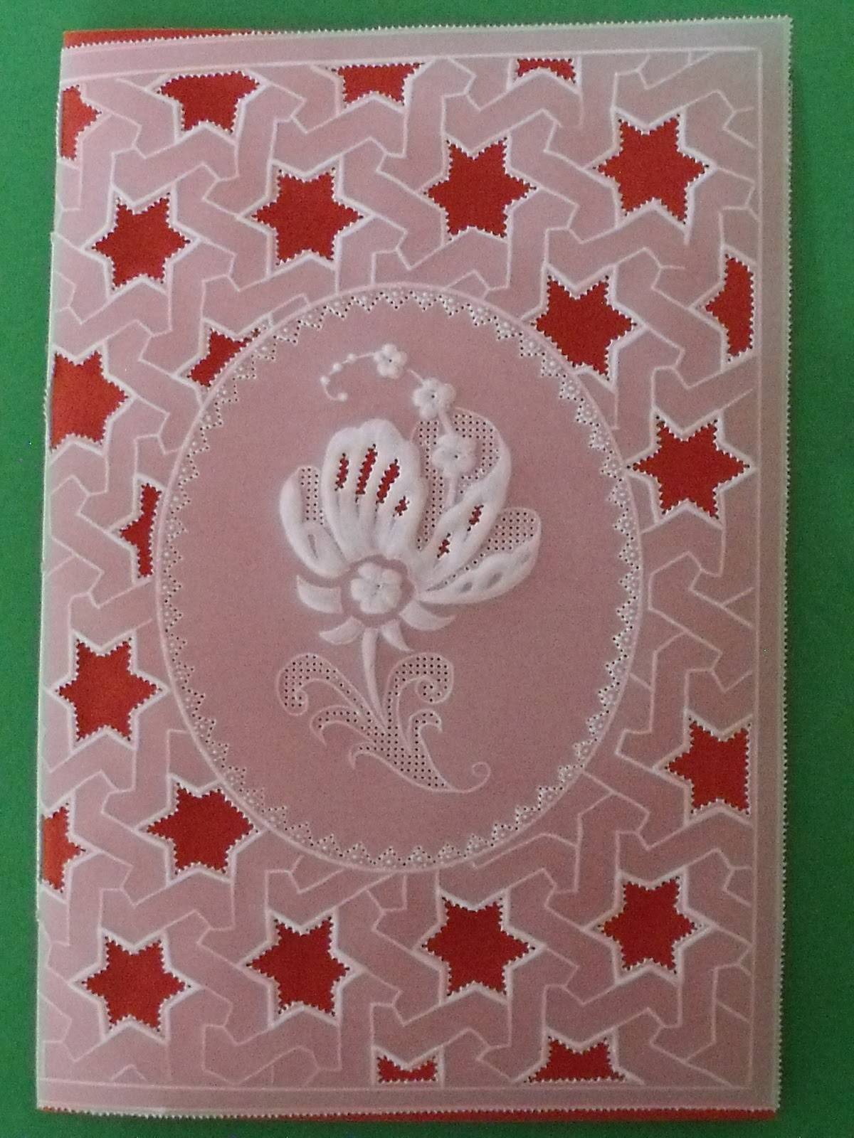 Perfect Parchment Craft Blog Embossing an Oval Shape on to Parchment