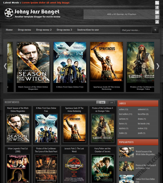 Johny Joss Banget Blogger Template Johny Joss Banget Blogger Template
