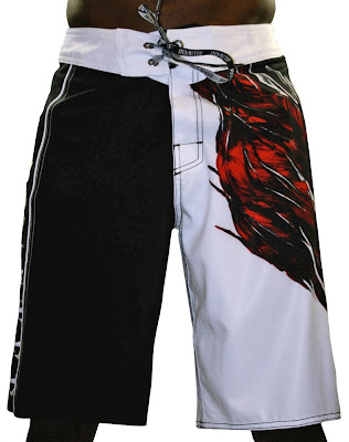 affliction swim trunks