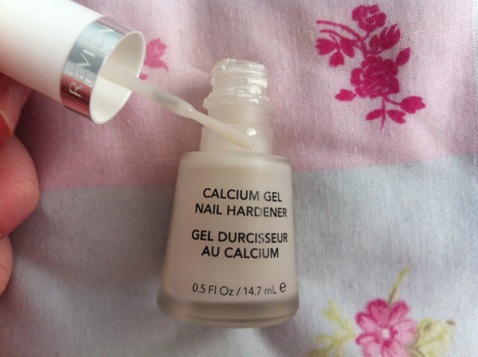 makeupbeautylife ♡ Revlon calcium gel nail hardener.