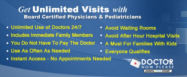 24/7 Access to a Doctor & MORE!