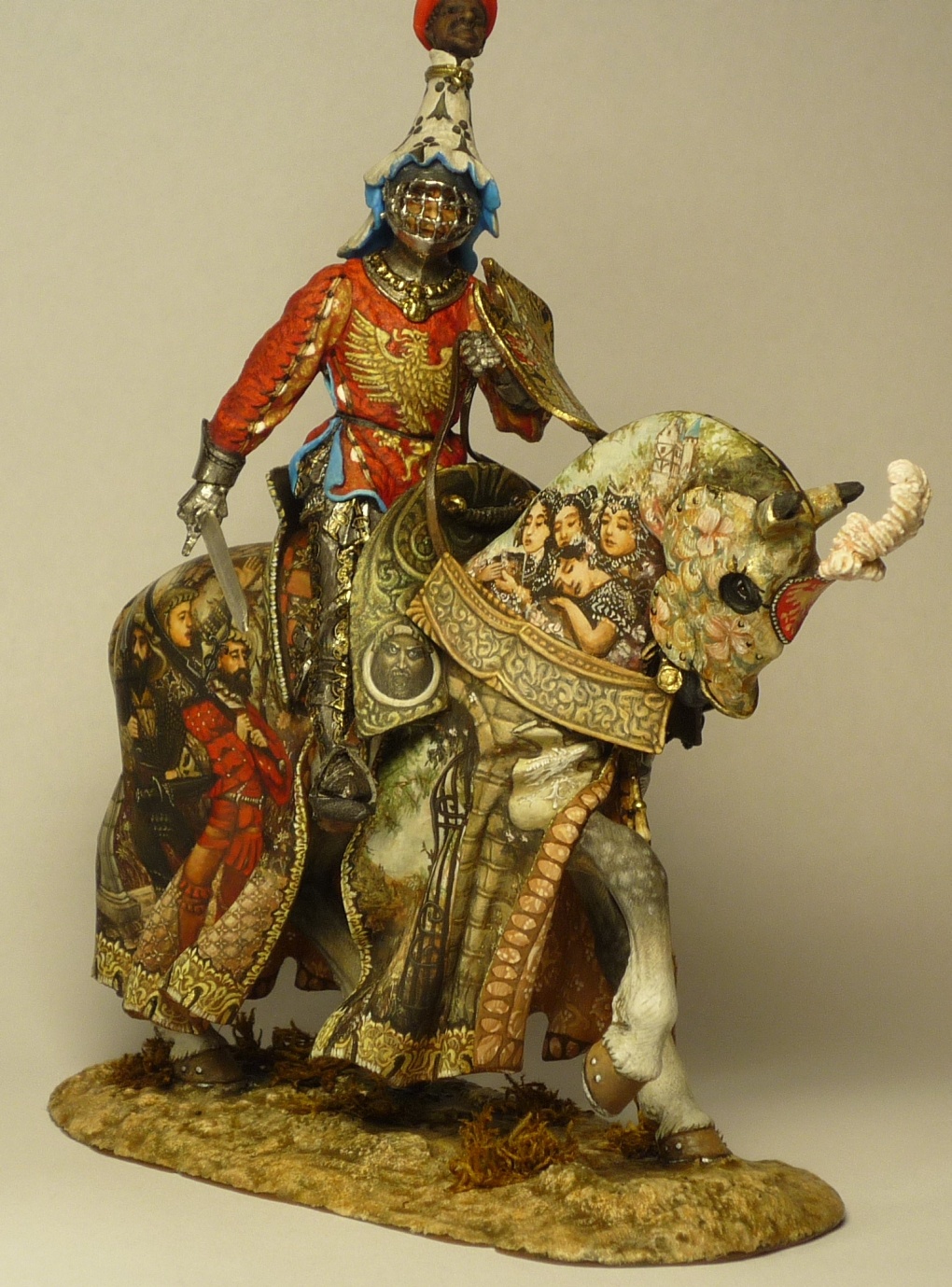 H A R T Painting.Knight XVIc.