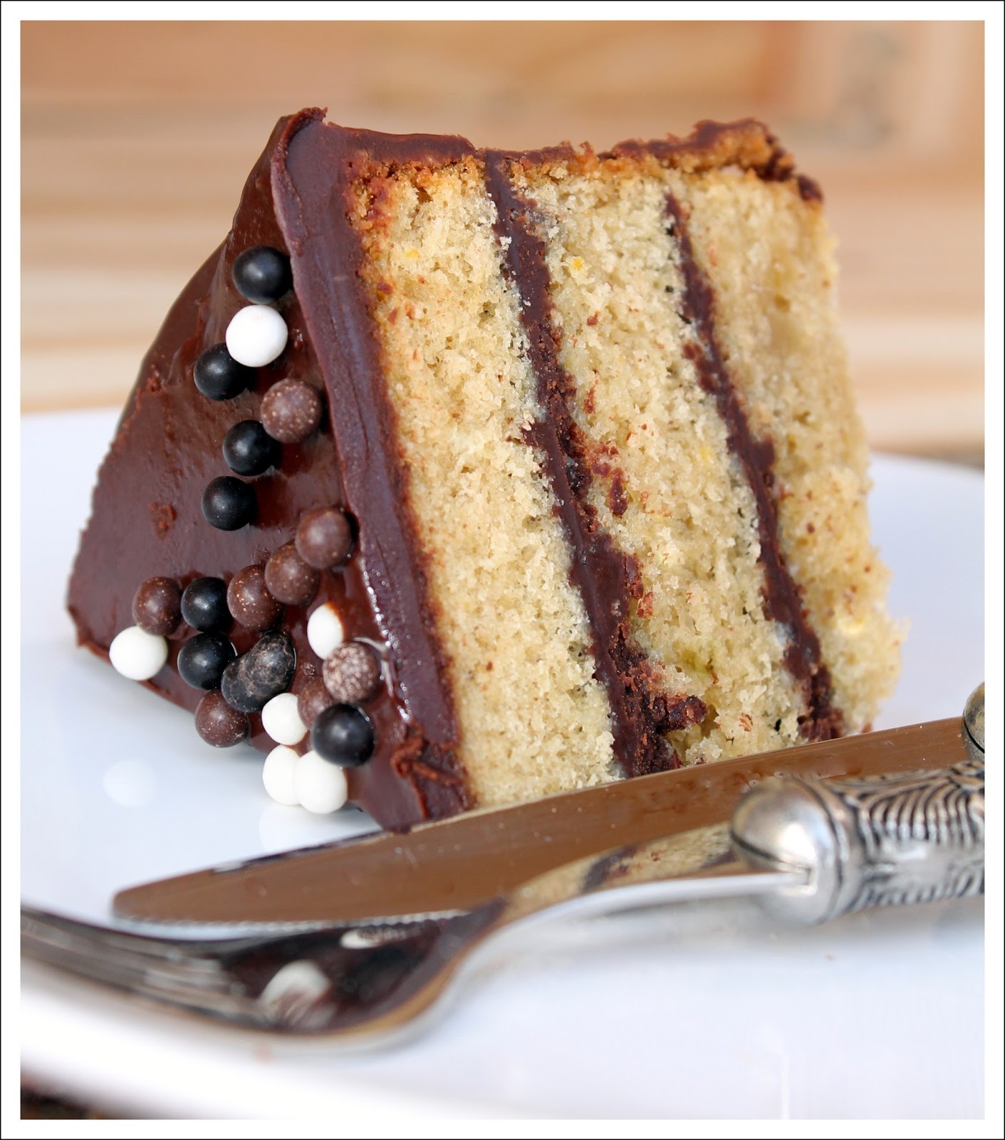 Layer cake avec le moule a genoise