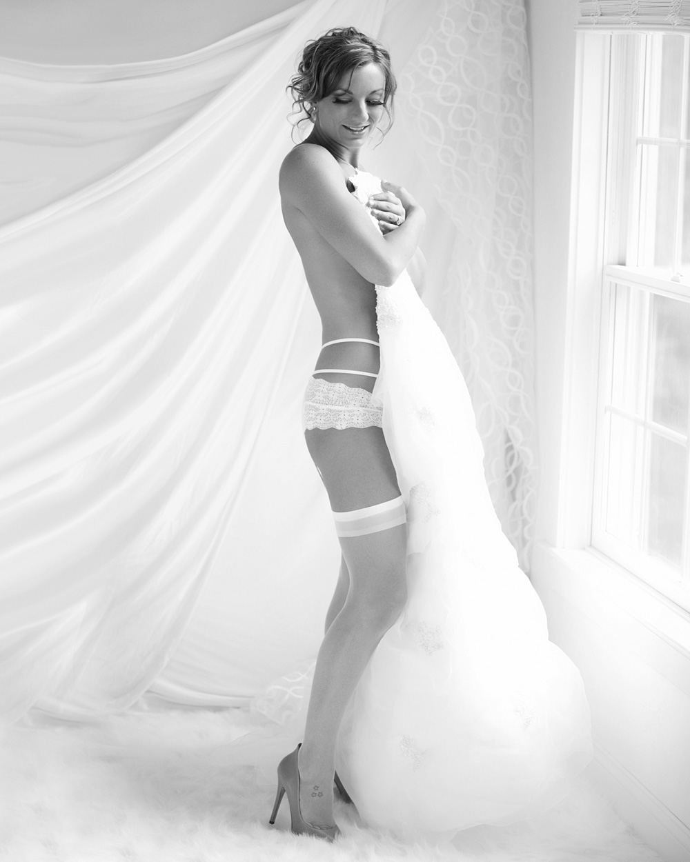 Bridal lingerie photos