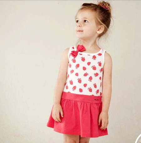 baby strawberry dress