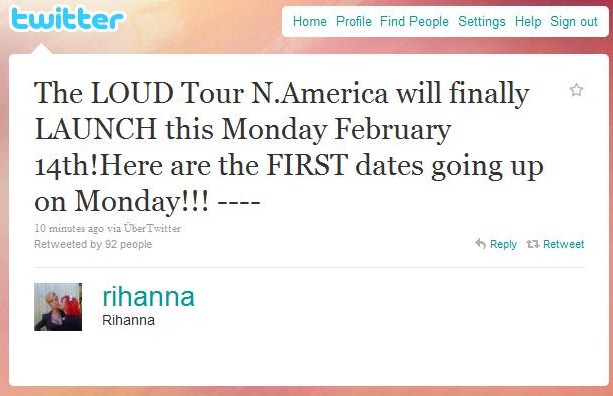 rihanna loud tour. Rihanna#39;s LOUD Tour Will Hit