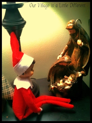 elf nativity