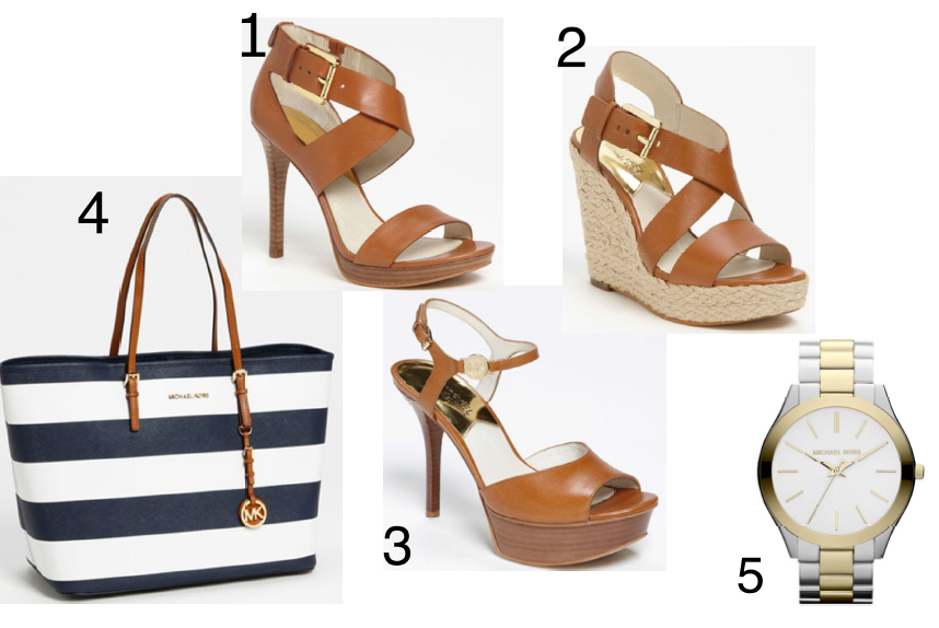 michael kors brayson t strap