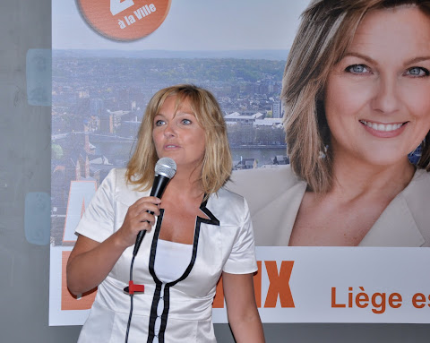 2012: Inauguration du local politique d'Anne Delvaux à Liège
