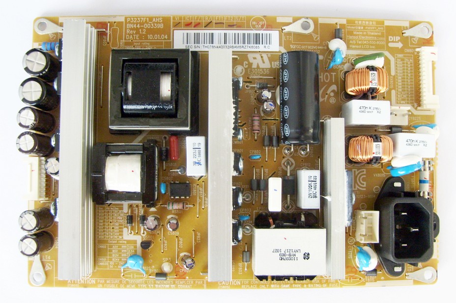 TV Spare Parts UK BN4400339B Samsung TV Power Supply