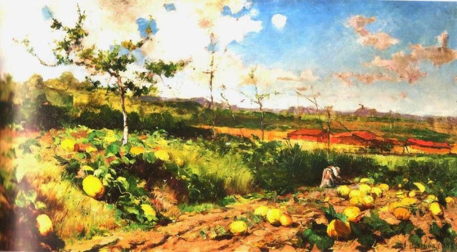 JMalhoa. O aboboral (ou As abóboras), 1888.