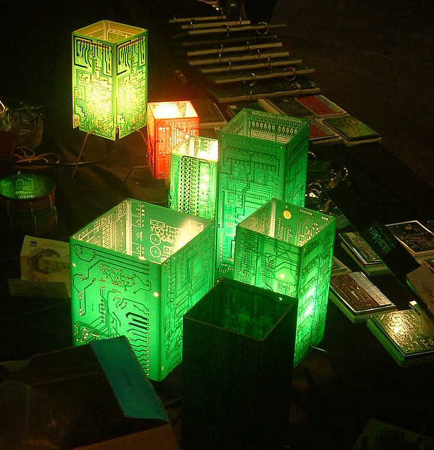 How to Recycle Recycled Circuit Board Art