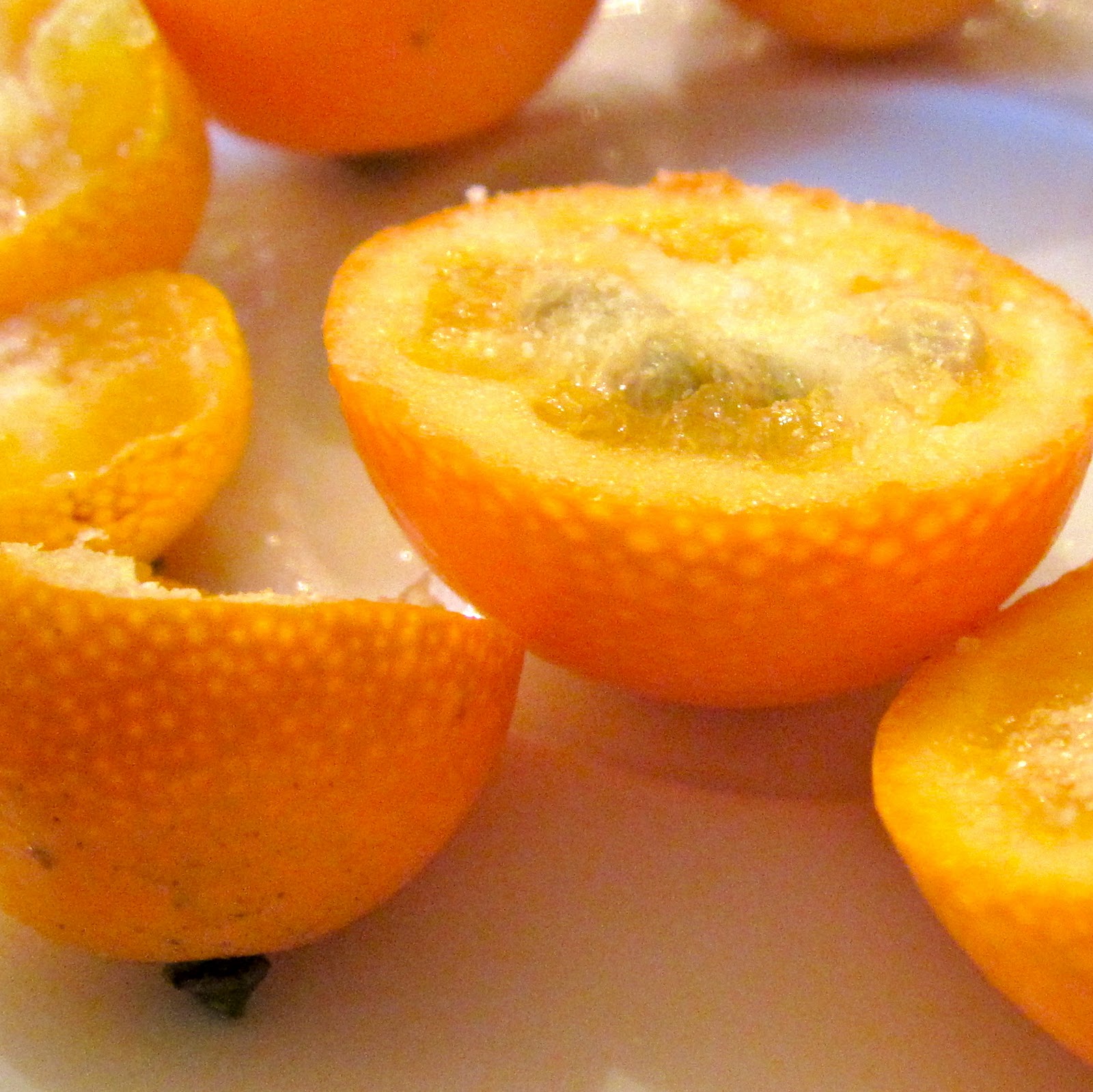 Fun with fruit kumquats! Veggie Wonder