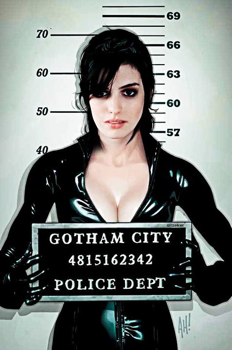 What Anne Hathaway May Look Like as Catwoman. I don't know about you,