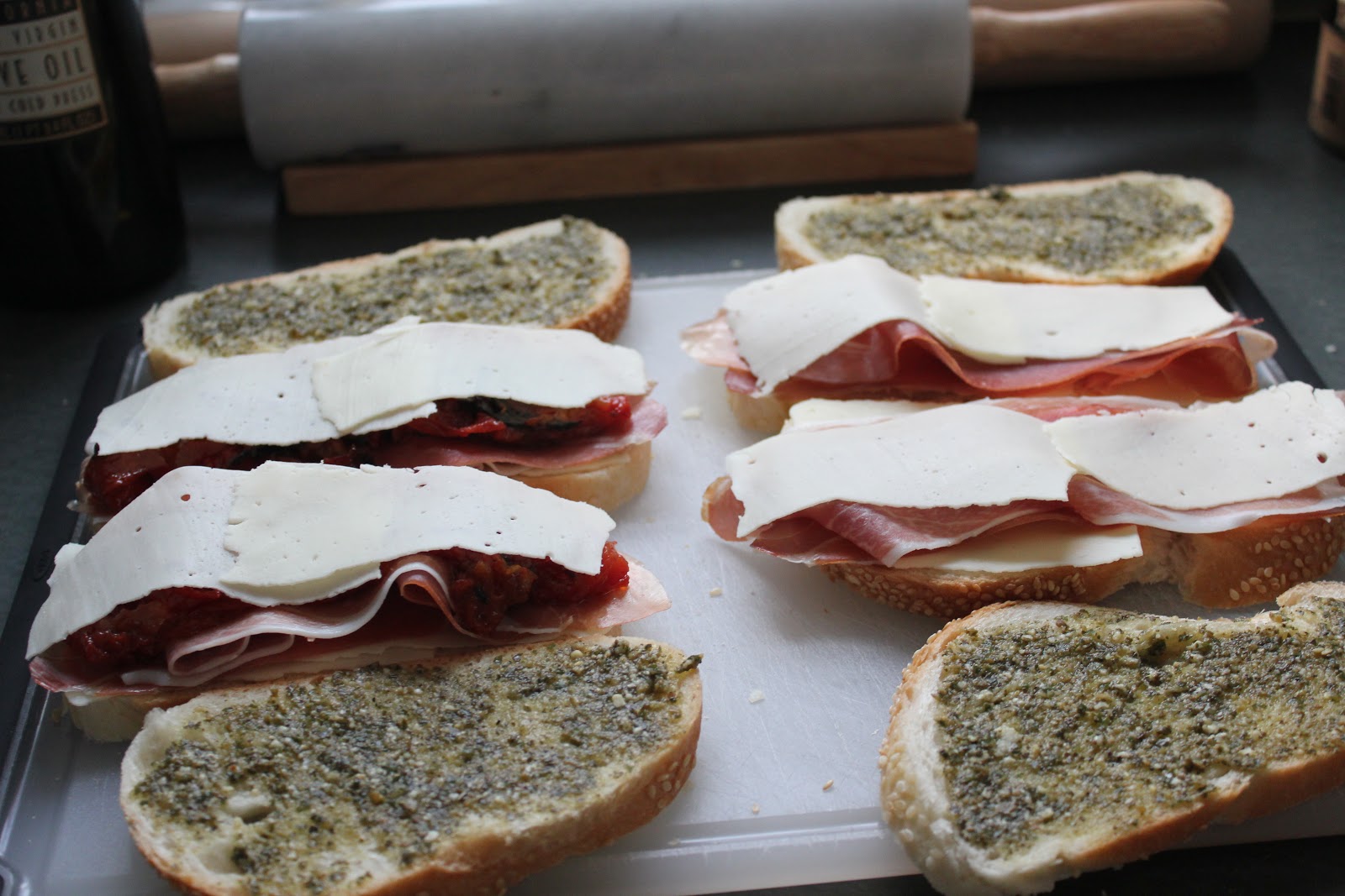 Delicious Dishings ItalianStyle Grilled Cheese Sandwiches With Land O