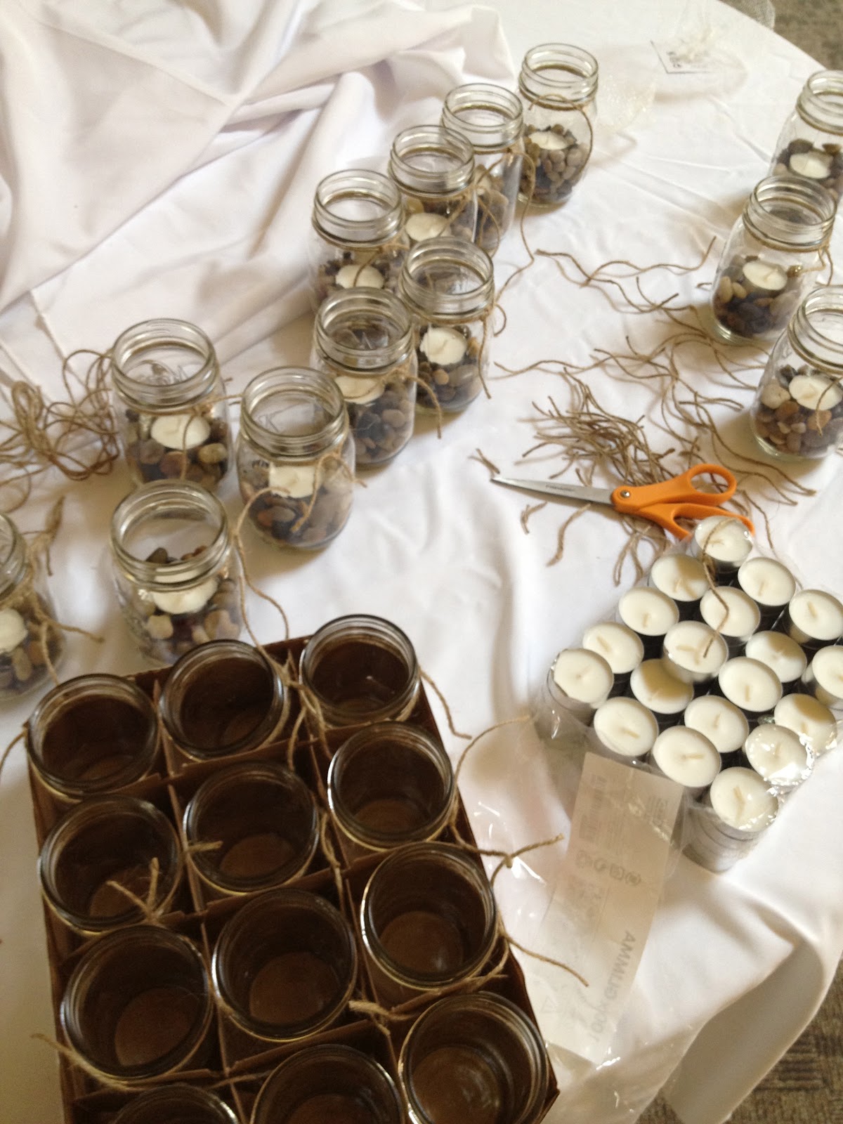 Cart Before the Horse Homemade Wedding Decor