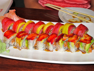 Strawberry Sushi Roll