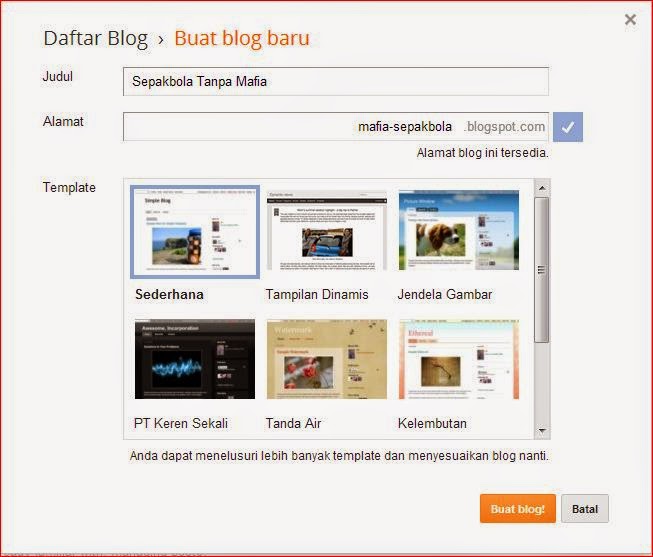 Cara Buat Blog Mudah dan Terbaru - Belajar Segala TRIK