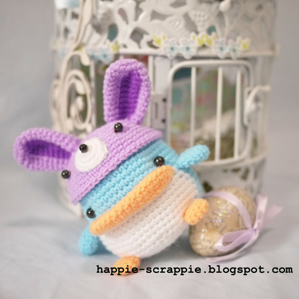 Happiness is Scrappy: Amigurumi Pattern: Penny The Penguin