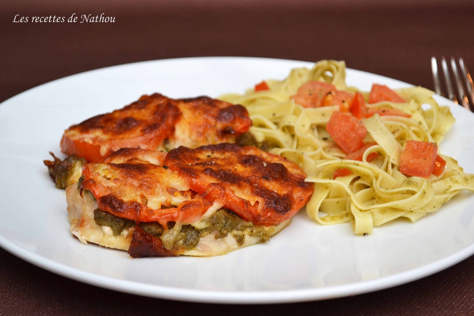 Ma cuisine au fil de mes idées... Escalopes de poulet gratinées au
