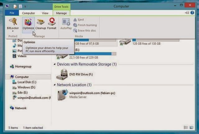 Cara Melakukan Defragmentasi Windows 7 & 8 Cara Melakukan Defragmentasi Windows 7 & 8