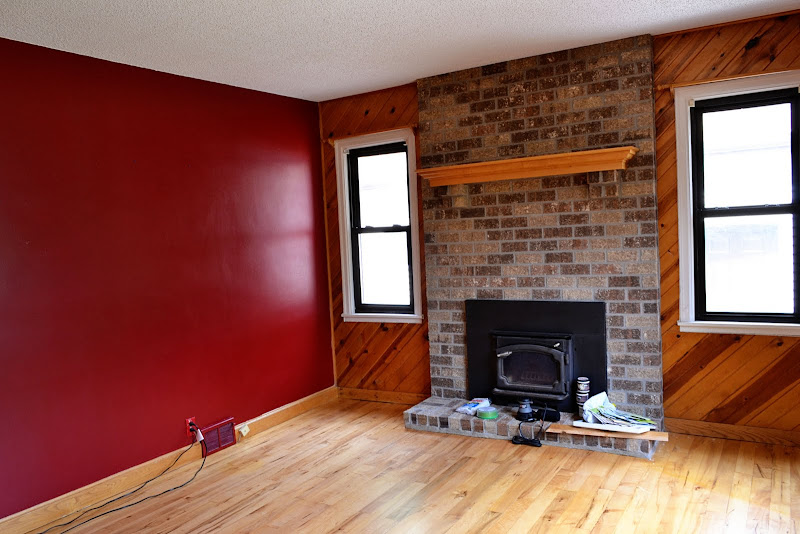 Maroon Living Room Wall Color