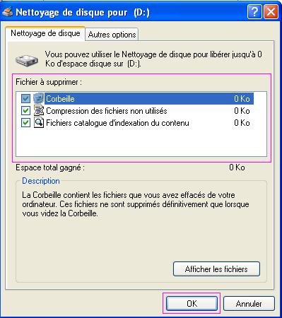 comment nettoyer son disque dur windows 7