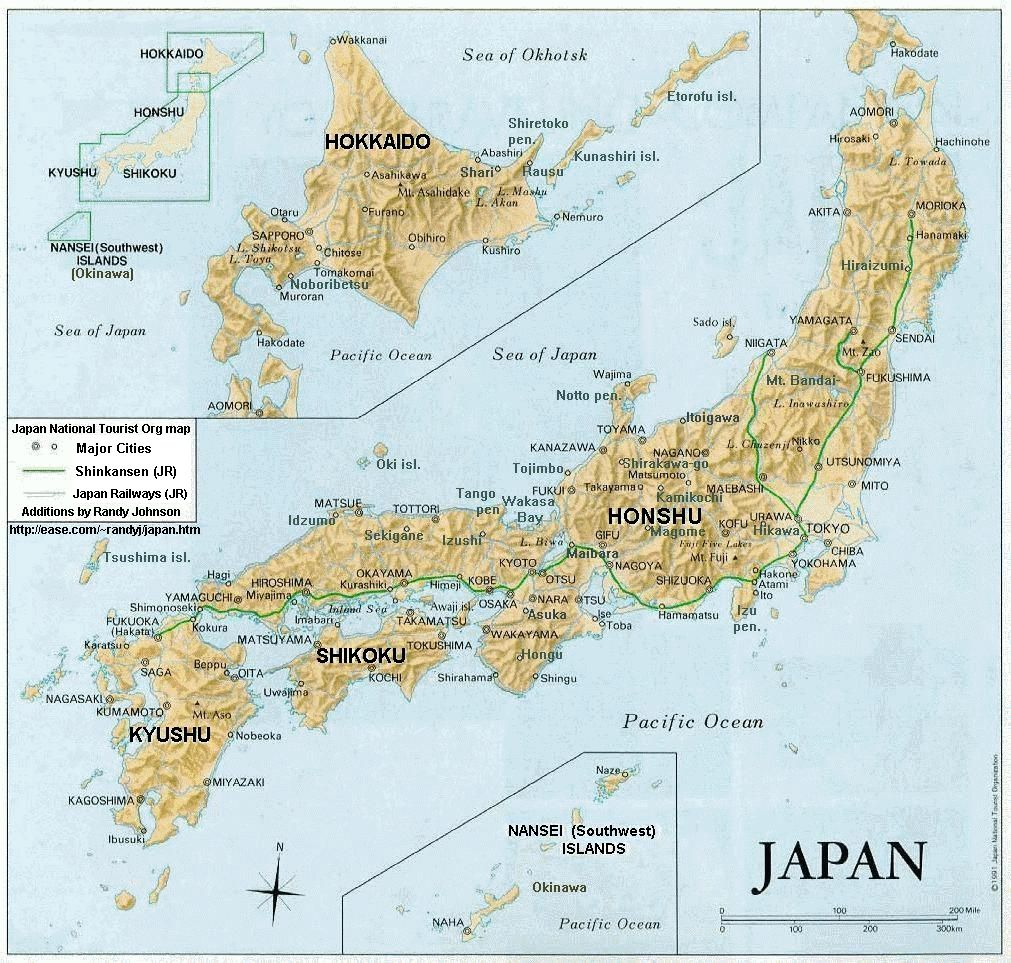 honshu in japan