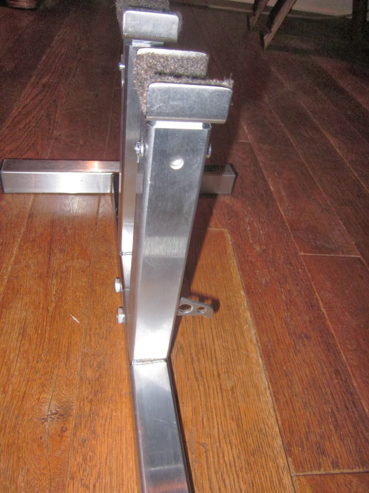 OldMotoDude Vintage style MX motorcycle stand by O.C. Powerstand