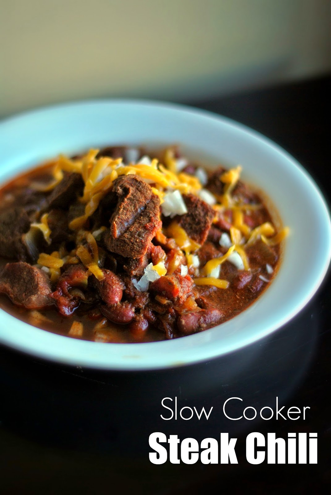 Aunt Bee's Recipes Slow Cooker Steak Chili