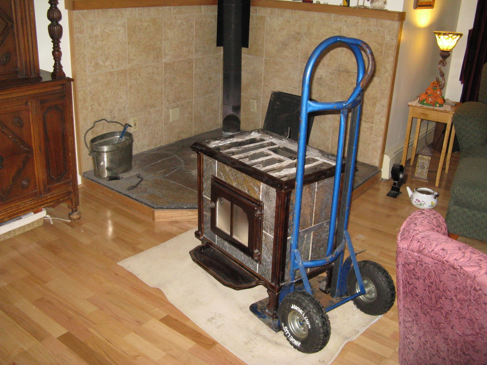 A Taste of Alaska New Wood Stove