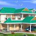 Duplex house design - 2700 Sq. Ft.