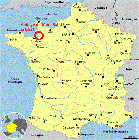 carte-mont-saint-michel-et-ses-environs