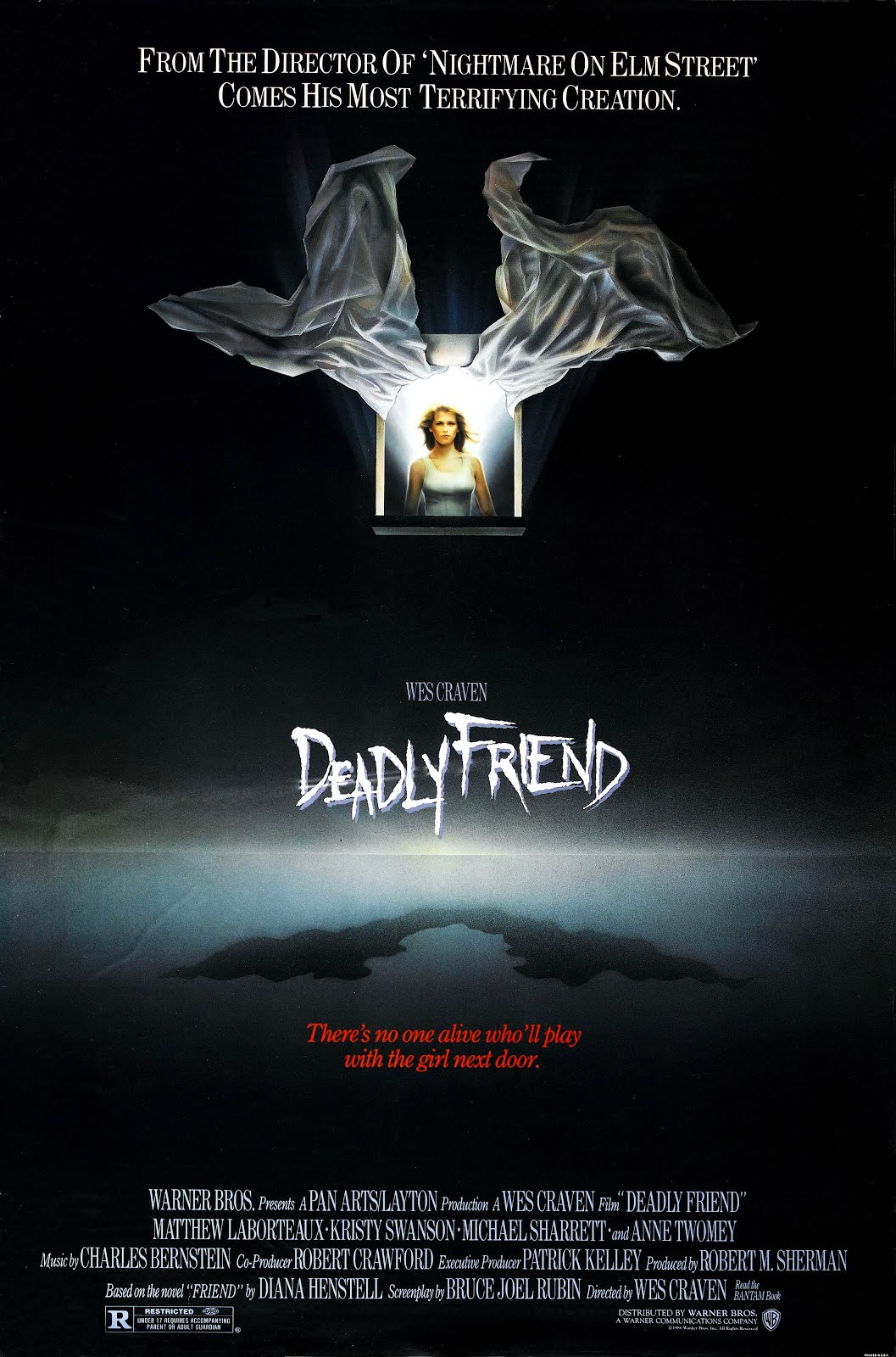 L'amie mortelle (1986) Wes Craven - Deadly friend (06.01.1986 / 1986)