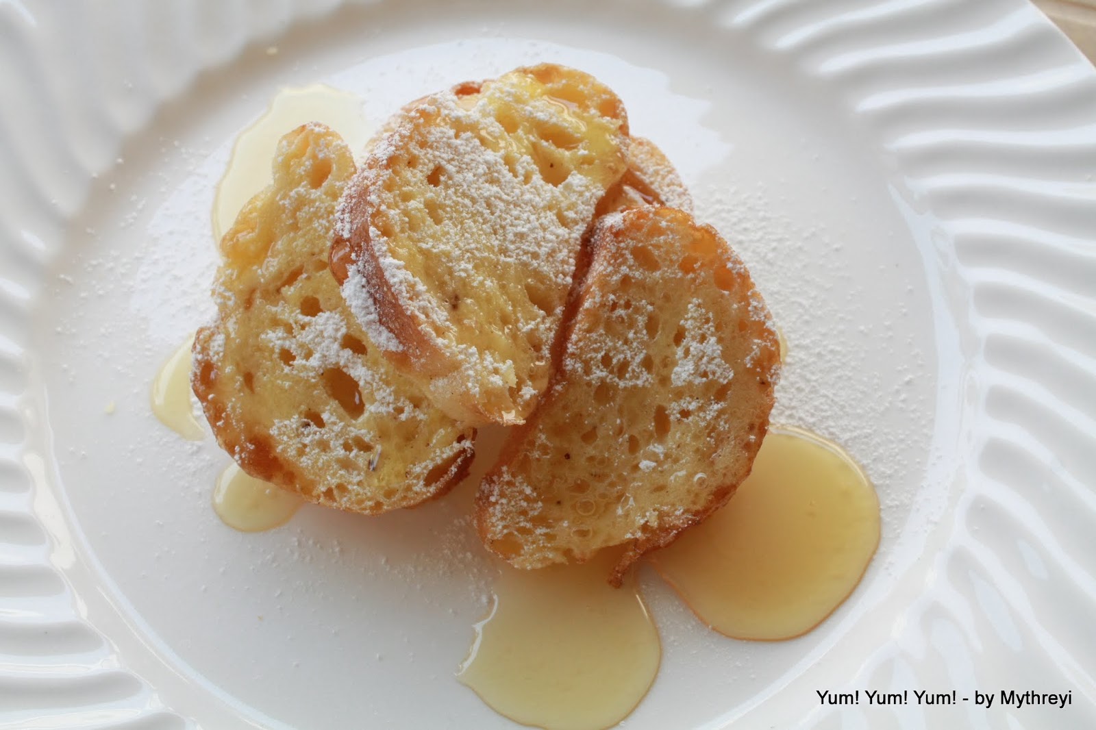 Yum! Yum! Yum! French Toast w/ Italian Baguette