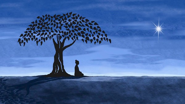Buddha And Tree