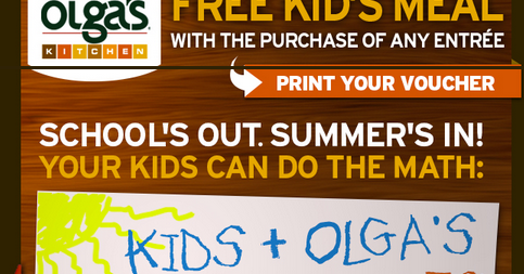 Olgas coupon code