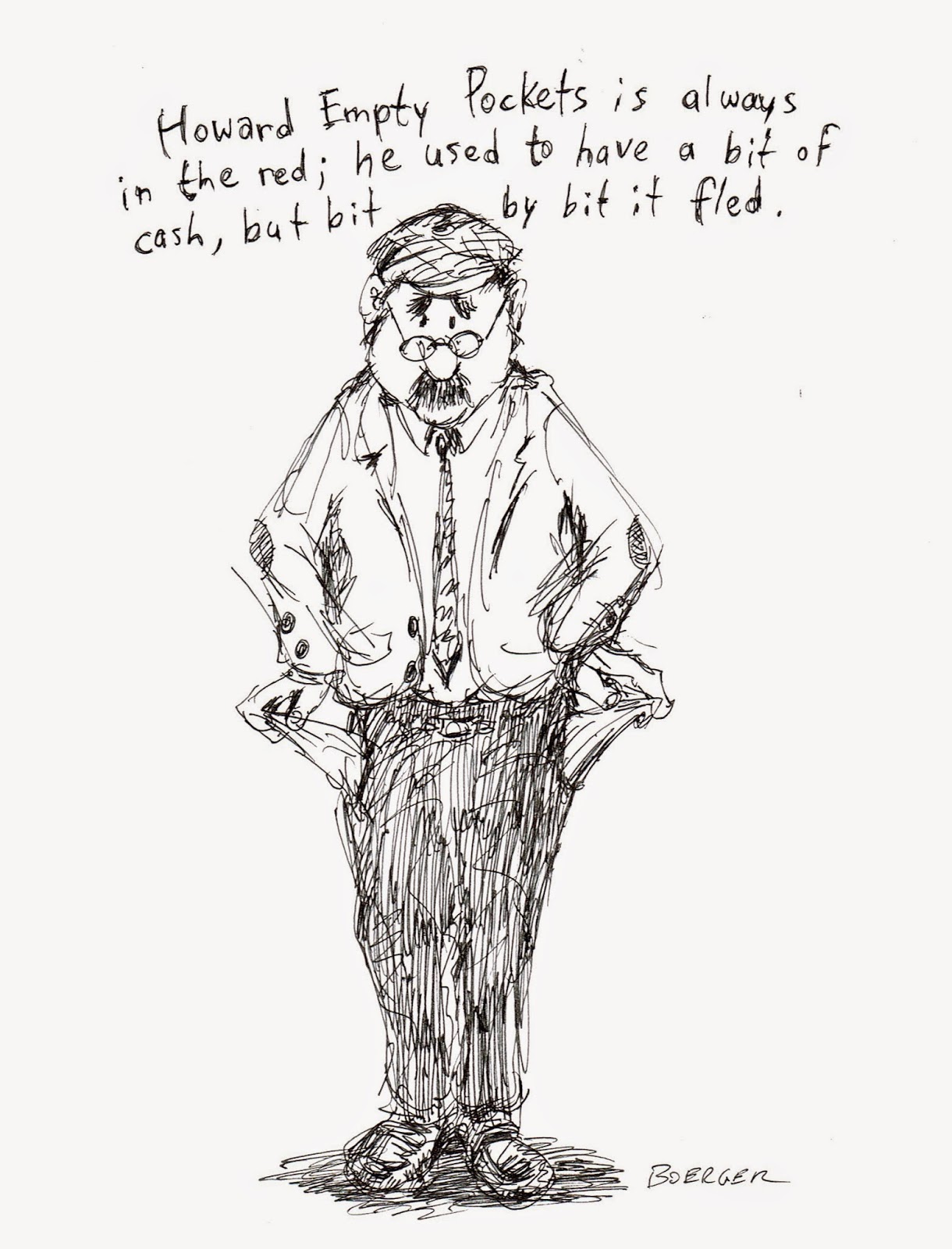 Andy's Art Howard Empty Pockets